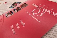 Image of cover of 3rd quarter Impact Report